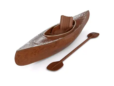 Kayak 3D model