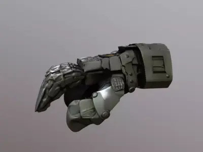 Robotic hand Free 3D model