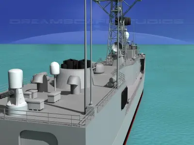PFG2-1110 ROCS Tian Dan 3D model