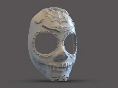 Catrina Mask 3D print model