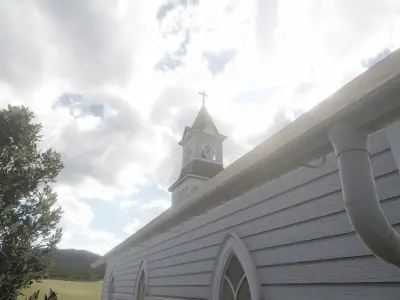 Catholic temple - Church 3D model