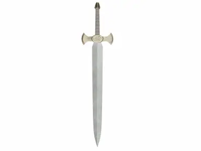 Dragonsword Low-poly 3D model