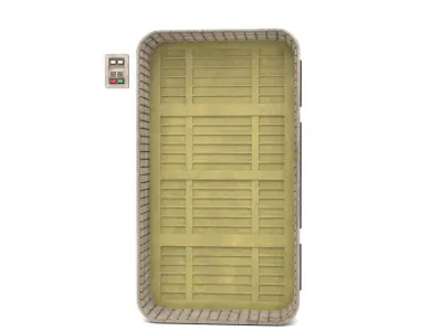 Tatooine home door 1 1-12 scale Blackseries 3D print model