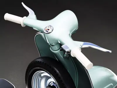1963 Vespa 50 3D model