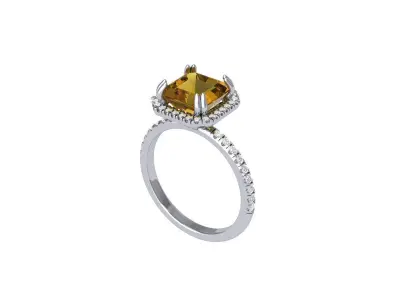 Wedding Ring  3D print model 248