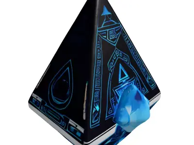 SciFi Energy Core Artifact 3D model purchase