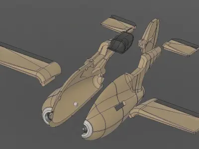 Junkers ef014 3D print model