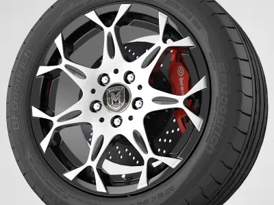 Wheel Marcello MR02 3D model