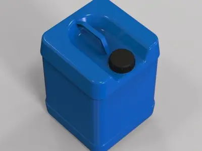 Plastic Gallon 75 Liter 3D print model