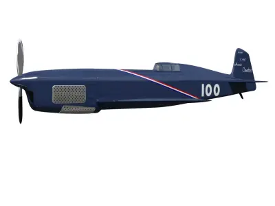 Caudron C460 3D model purchase