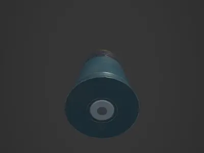 40mm grenade M3XX Low-poly 3D model