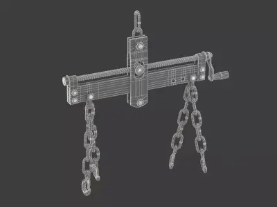 Garage Load Sling Adjuster 3D model