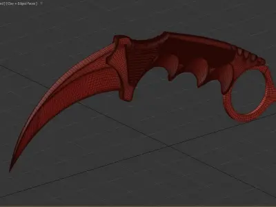 knife  3D model