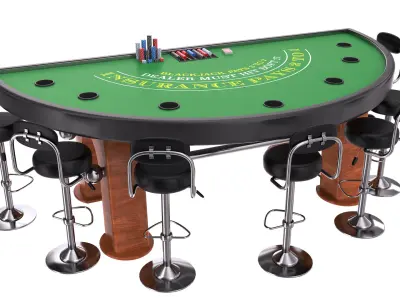 Casino Props Pack 3D model