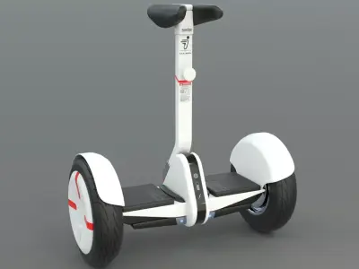 Segway Ninebot Low-poly 3D model