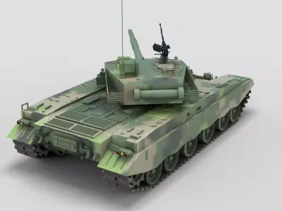 Chinese Type 98 Tank 3D model