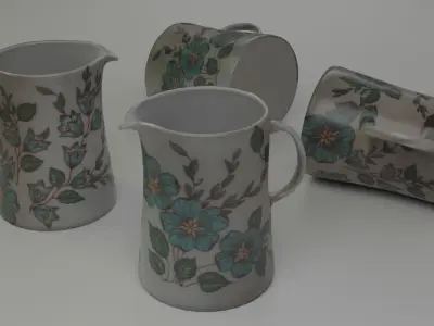 Flower jug 3D model