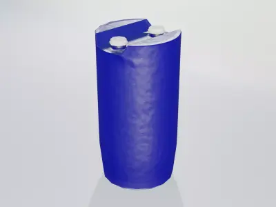 Plastic Tight Head Drum  01 150L Low-poly 3D model