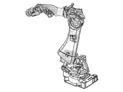 NACHI Spot Welding Robot SRA100H 3D model