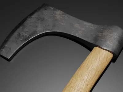 Axe - Bearded Axe 3D model