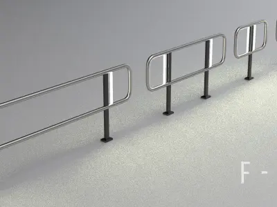 Modular  Railings 3D model