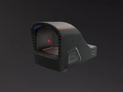 Fasfire C Reddot Low-poly 3D model