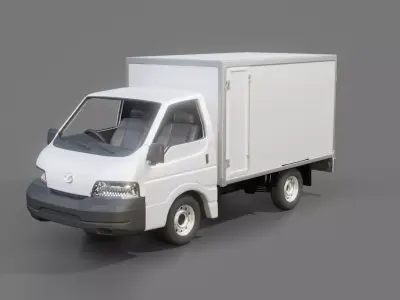 Mazda Bongo Box Truck 3D model