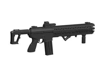 FN M29 Infantry Rifle 3D model