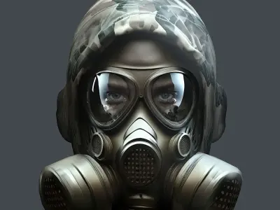 Helmet 3d model military combat Military Low-poly 3D model buy