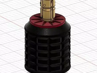 IJA Type 97 Grenade 3D Printable Model  3D print model