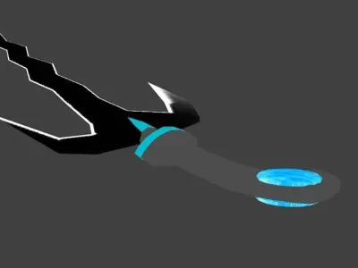 Kerisai-7 sword 3D model