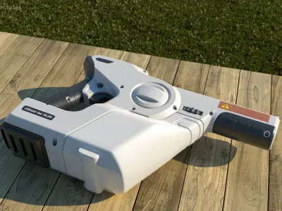 Electrostatic Disinfectant Sprayer Gun 3D model