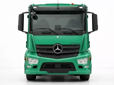 Mercedes Benz Antos Garbage Truck 3D model
