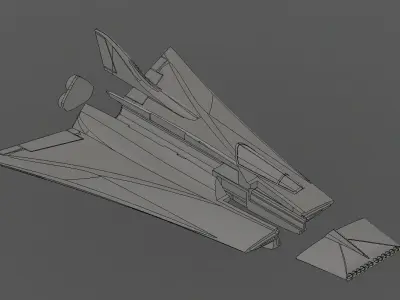 SAAB Lx 3D print model