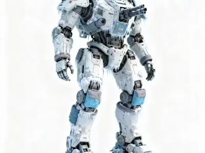 Titan Arctic Sentinel 3D Model Low-poly 3D model