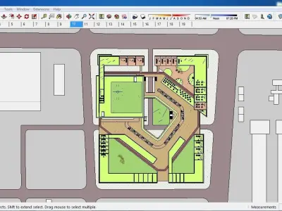 Sketchup Complex B1 3D model