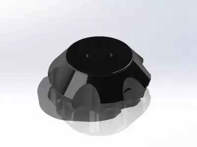 3D Printable Wheel Center Cap  Toyota Tacoma  FJ Cruiser  3D print model