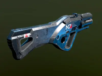 ME3N7 Valkyrie Mass Effect 3D model