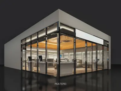 computer store 3D model
