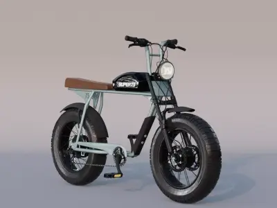 SUPER73-S2 electric bike 3D model