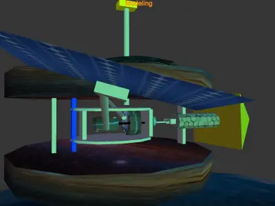 Star spaceship   3D model