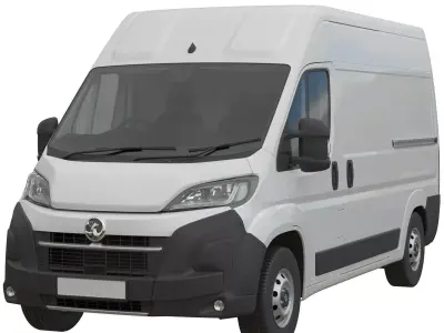 2024 Vauxhall Movano  L2H2 Detailed interior 3D model