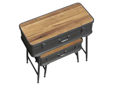 Krish Nesting Tables set 3D model