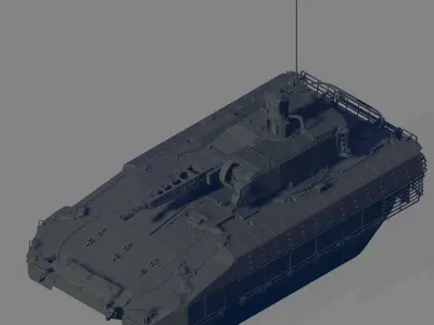 PUMA tank 3D model