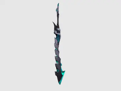 ClaymoreR31M11 lowpoly gameready Low-poly 3D model