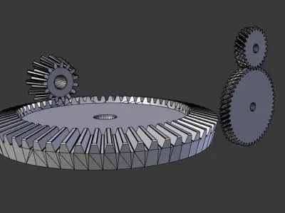 Gears Collection set of 3D model