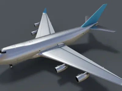 Cargo Aircraft 3D model 5