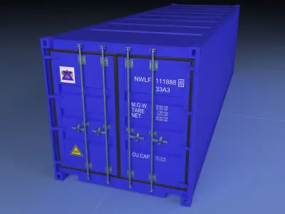 Container 3D model by OZ-Design