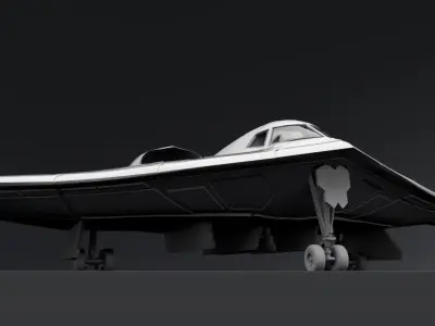 B2 Spirit Scale model 3D print model