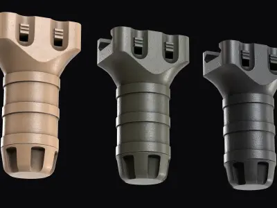 TangoDown Vertical Fore Grip Low-poly 3D model